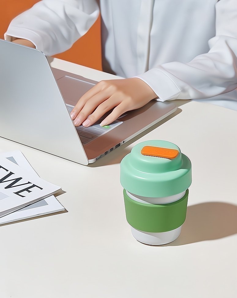 Rainbow Vacuum Tumbler – Sip Happy, Stay Hot (or Cold)